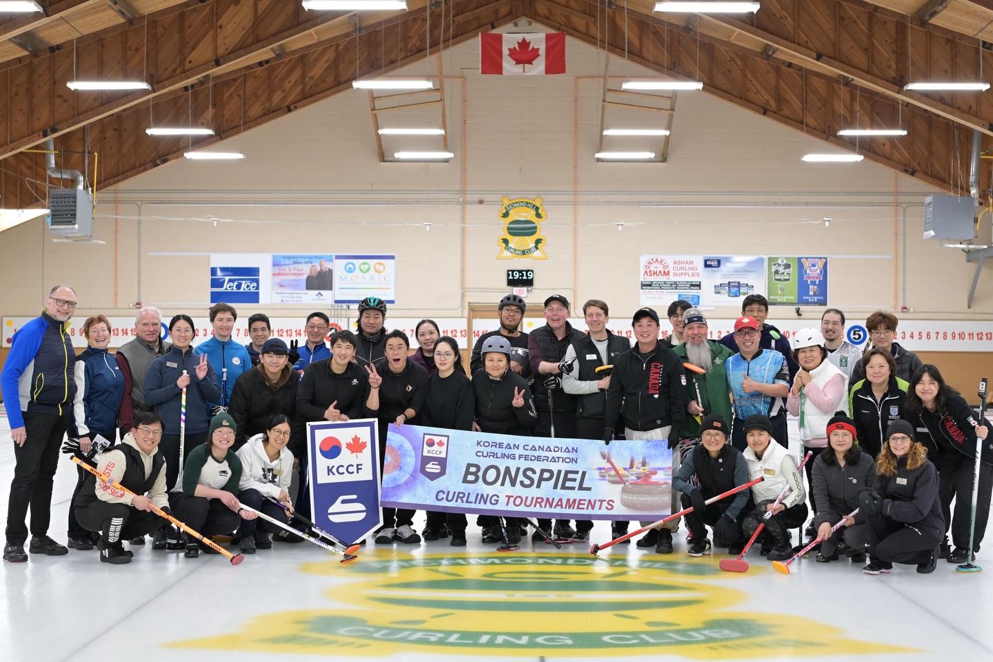 KCCF Bonspiel group photo